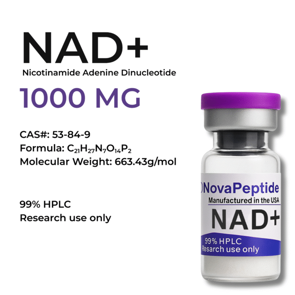 NAD+ (Никотинамидадениндинуклеотид) 1000мг